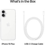 Apple iPhone 16 Plus | 256 GB | White