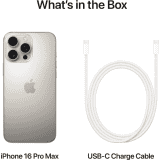 Apple iPhone 16 Pro Max | 1 TB | Natural Titanium