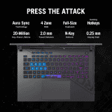 ASUS ROG Strix G16  | Intel Core i9 |  13th Gen | 16GB RAM | 1TB SSD | 16 Inch QHD Display | 8GB RTX 4060 Graphics | Grey | G614JV-N4141WS
