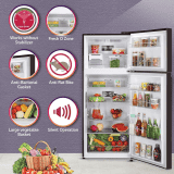 Lg  | 398 L | 3 Star | Frost-Free Smart Inverter Wi-Fi Double Door Refrigerator Convertible & Door Cooling | Russet Sheen | Gl-T422Vrsx