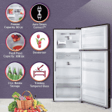 Lg  | 398 L | 3 Star | Frost-Free Smart Inverter Wi-Fi Double Door Refrigerator Convertible & Door Cooling | Russet Sheen | Gl-T422Vrsx