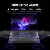 ASUS ROG Zephyrus G14  Gaming Laptop | OLED AMD Ryzen 9 |  Octa Core 8945HS | 16 GB |1 TB SSD | NVIDIA GeForce RTX 4060 | Eclipse Gray | GA403UV-QS085WS