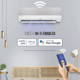 Lloyd Stylus 1.0 Ton  Wifi Inverter Split AC |  3 Star |  Changeable AC Panel |  White with Grey Facia | GLS12V3FOGSY