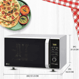 LG Convection Microwave Oven |  28 L | Silver | MC2886SFU