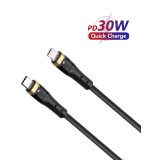 Salpido Crystal Dual Quick Charge 30W  USB C to Lightning Cable | 1M PD  Fast Charge | SDC 44 C L