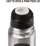 cello Lifestyle  Flask | 1000 ml | Thermal Jacket Stainless | Silver