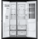 LG  | 630 L | 3 Star | Side By Side Refrigerator | GL-X257AMC3