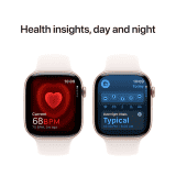 Apple Watch Series 10 | GPS | Cellular | 46mm | M/L | Rose Gold Aluminium Case with Light Blush Sport Band | Light Blush Strap | MWY73HN/A