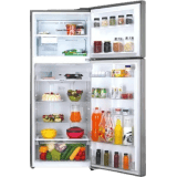 LG Frost Free Double Door Convertible Refrigerator | 446 L  | 1 Star | Smart Diagnosis | Shiny Steel | GL T502CPZR