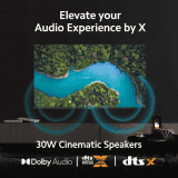 Xiaomi Smart TV X Series Smart Google TV | 165 cm (65 inch) | Ultra HD 4K LED with 4K Dolby Vision | HDR 10 | Dolby Audio | DTS X | DTS Virtual X | Vivid Picture Engine | Black