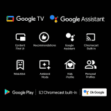 Xiaomi Smart TV X Series Smart Google TV | 165 cm (65 inch) | Ultra HD 4K LED with 4K Dolby Vision | HDR 10 | Dolby Audio | DTS X | DTS Virtual X | Vivid Picture Engine | Black