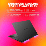HP OMEN Intel Core i9 13th Gen 13900HX | 16 GB | 1 TB SSD  | 8 GB Graphics | NVIDIA GeForce RTX 4060 Gaming Laptop | Shadow Black | 16-wf0148TX