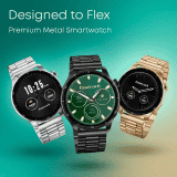 Fastrack Dezire FX1 Pro Smartwatch | AMOLED Display | 1.43 inch | Rose gold