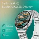 Fastrack Dezire FX1 Pro Smartwatch | AMOLED Display | 1.43 inch | Rose gold