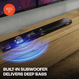 JBL Cinema SB510 Dolby Audio Soundbar with Built in Subwoofer | 200 W | JBLSB510BLKIN