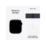 Apple Watch Series 10 | 42mm | Jet Black Aluminium | Ink Sport Loop | Ink Strap | MWWG3HN/A