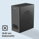 ZEBRONICS Zeb-Juke  Bar 9450 PRO | Dolby 5.1 soundbar | Powerful subwoofer