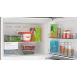 BOSCH Series 4 Frost Free Triple Door Refrigerator | 364 L | 3 Star | VarioInverter Compressor | Smoky Steel | CMC36K03NI