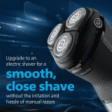 PHILIPS Shaver For Men | SkinProtect Technology | Deep Blue