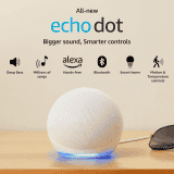 Amazon Echo Dot 5th Gen Smart speaker | Alexa and Bluetooth | White