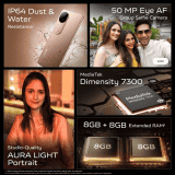 Vivo V40e 5G | 8 GB | 256 GB | Royal Bronze