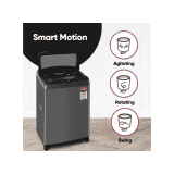 LG with Wi Fi Enabled Fully Automatic Top Load Washing Machine | 11 kg | Black | THD11SWM ABMQEIL