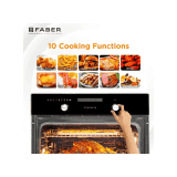 FABER FBIO Convection Oven | 82L | 10 Cooking Function | Black