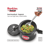 Hawkins Instaa Pressure Cooker | 3 L | Induction Inner Lid Cooker | Tall Body Hard Anodised Cooker | Black | IIH3T