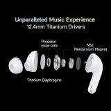 Redmi Buds 5C | Up to 40Db Hybrid Noise Cancellation | Acoustic Black | M2349E1