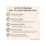 LG Charcoal Countertop Microwave Oven | 28 L | Scan to Cook Wi-Fi Enabled | Black | MJEN286VIW
