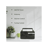 Philips Radio | MW FM Bands | 180mW RMS Sound output | Grey | RL191/94