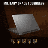 ASUS TUF Gaming A15 | AMD Ryzen 7 Octa Core 7435HS |16 GB | 512 GB SSD | 6GB NVIDIA GeForce RTX 4050 |15.6 Inch |  Mecha Gray | FA507NUR-LP082W