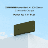 Xiaomi Power Bank 4i | 20000mAh | 33W Super Fast Charging PD | Olive green