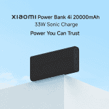 Xiaomi Power Bank 4i | 20000mAh | 33W Super Fast Charging PD | Black