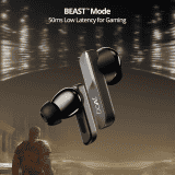 boAt Airdopes 800 | Dolby Audio | 4 Mics AI ENx Tech Titanium Drivers | Interstellar Black