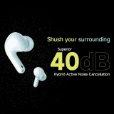 Redmi Buds 5C | Up to 40Db Hybrid Noise Cancellation | Bass White