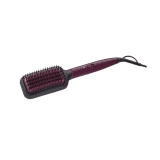 Philips Hair Straightening Brush | Silk Protect Technology I Naturally Straight hair in 5 Mins I BHH730/00