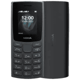 NOKIA 105 SS 2023 | 4MB /Single SIM/IP52 Water Resistant | Charcoal