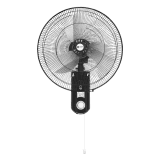 Orient Tornado Wall II Wall Fan | 450mm | Black Metal