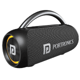 Portronics Bluetooth Portable Speaker | Radiant | 30W | Stereo Channel | Black | POR 2068