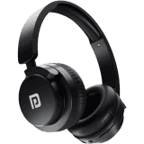 Portronics Bluetooth And Wired Headset |  Muffs M2 | Wireless | Black