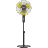 V-Guard FINESTA STS PLUS 16 400 mm 3 Blade Pedestal Fan  | Yellow Black