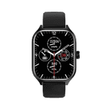 Pebble Vista Smartwatch | 1.99 | HD Infinite Display | BT Calling | Multi Sports Modes | AI Voice Assistant | Jet Black