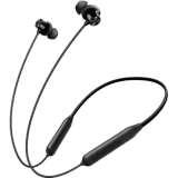 OnePlus Bullets Wireless Z2 Bluetooth Headset | Fast Charge | 30 Hrs Battery Life | Earphones with mic | Magico Black