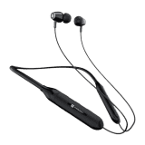 Portronics Harmonics Z7 Neckband | PX4 Water Resistant | Fast Charging | Black | POR 1979