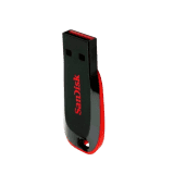 SanDisk Pen Drive | Cruzer Blade | 64 GB | Red Black