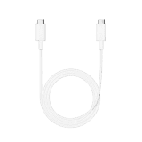 Xiaomi Mi Original HyperCharge | 60W | Braided Type C to Type C Cable | 480Mbps Data Sync | White