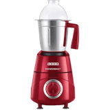 USHA TH800MX3 Thunderbolt Mixer Grinder | 3 jar |  800 W | Red