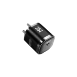 Salpido 25W PD Fast Wall Charger | Robust Scratch-Resistant Design | Black