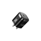 Salpido 25W PD Fast Wall Charger | Robust Scratch-Resistant Design | Black